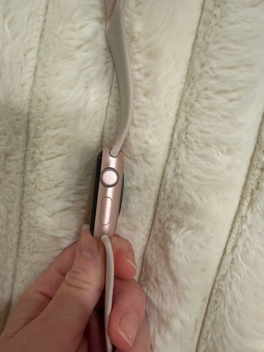 Rose Gold Apple Watch Series 2 With Pink Band